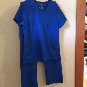 Careisma by Sofia Vergara scrub set Large Royal